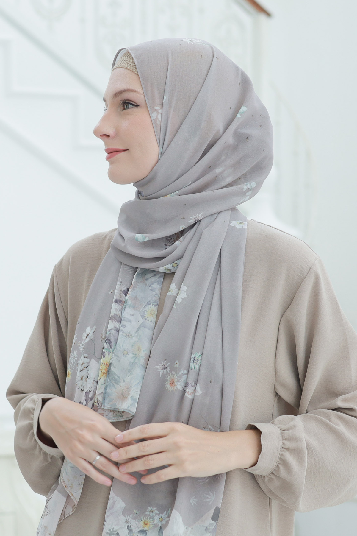 Edelweiss - Pashmina Premium Cerutti - Bromo Brown - PM11.93