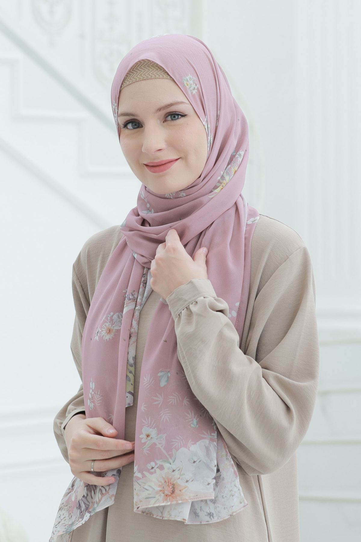 Edelweiss - Pashmina Premium Cerutti - Austria Pink - PM11.94