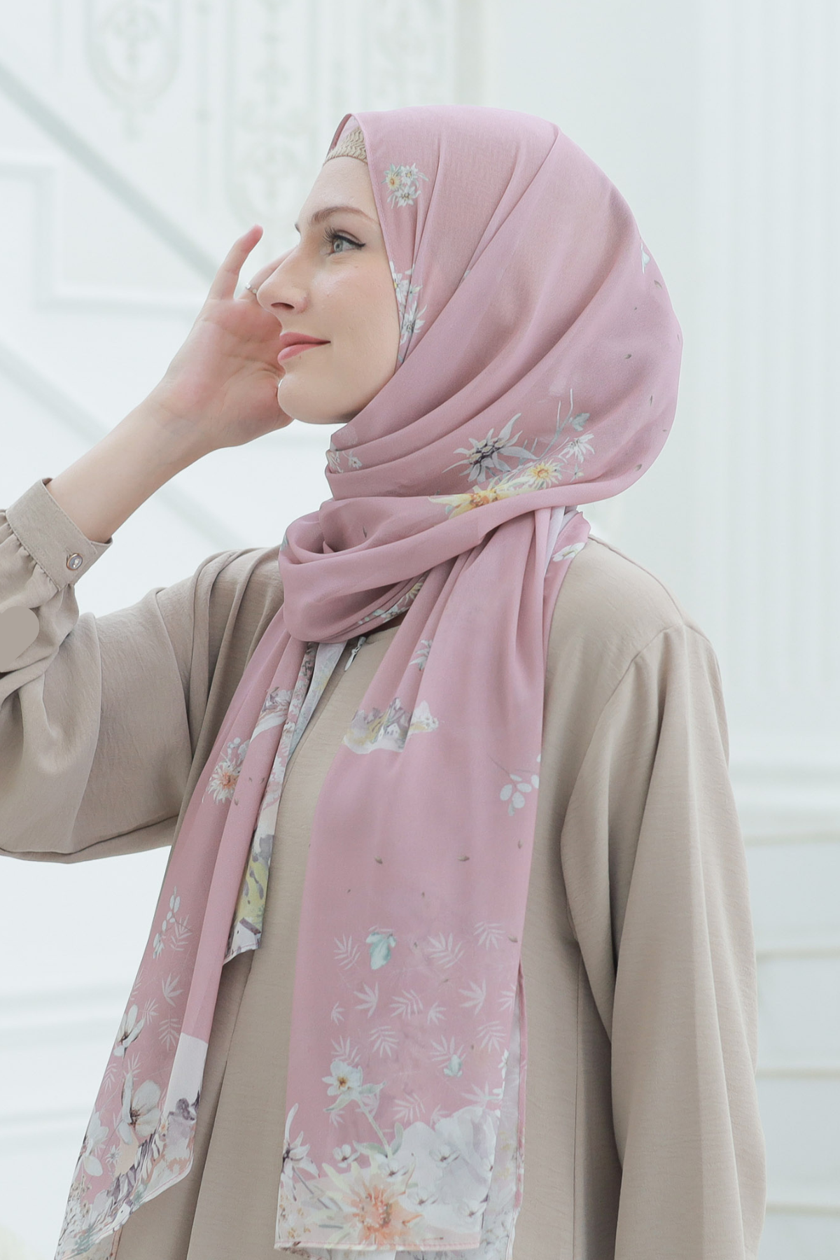 Edelweiss - Pashmina Premium Cerutti - Austria Pink - PM11.94