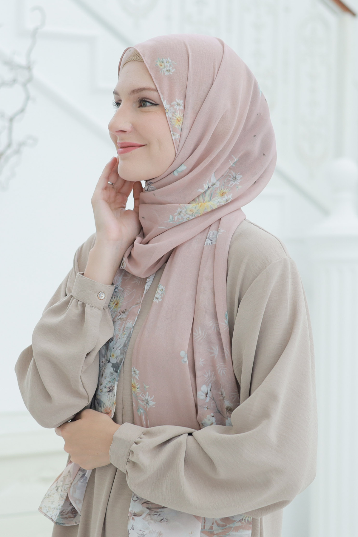 Edelweiss - Pashmina Premium Cerutti - Pangrango Peach - PM11.95