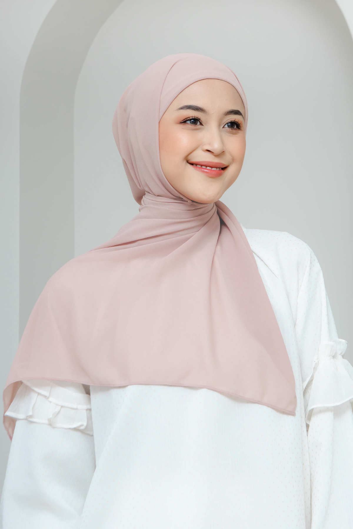 Pashmina Inner Inara - PNR1.10 Cotton Pink