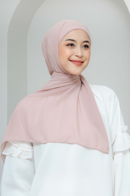 Pashmina Inner Kinara - Cotton Pink