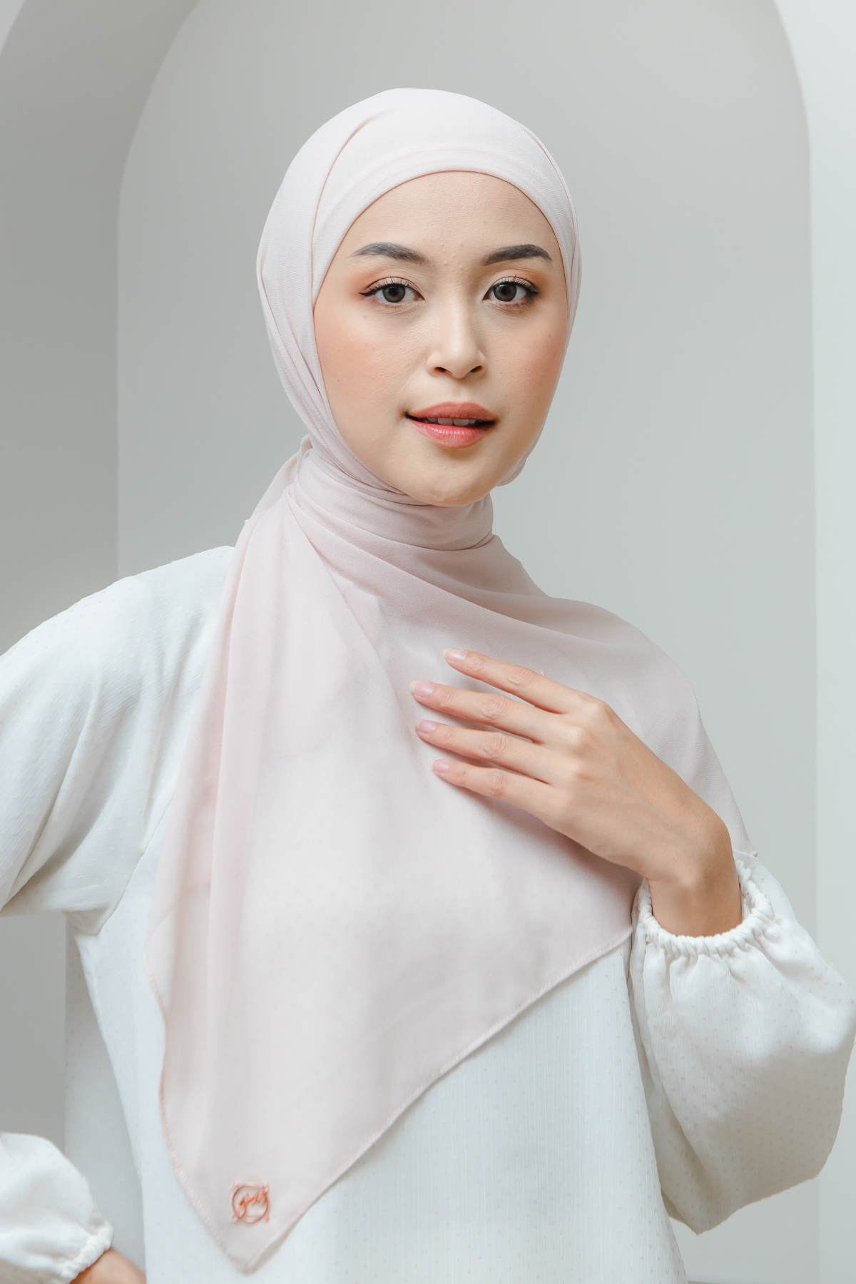 Pashmina Inner Inara - PNR1.11 Pale Pink
