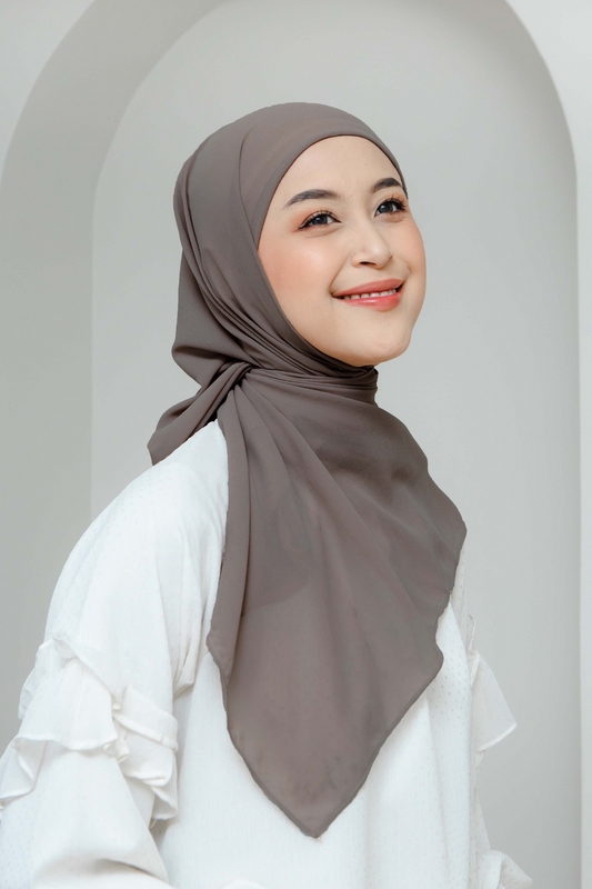 Pashmina Inner Kinara - Ash Taupe