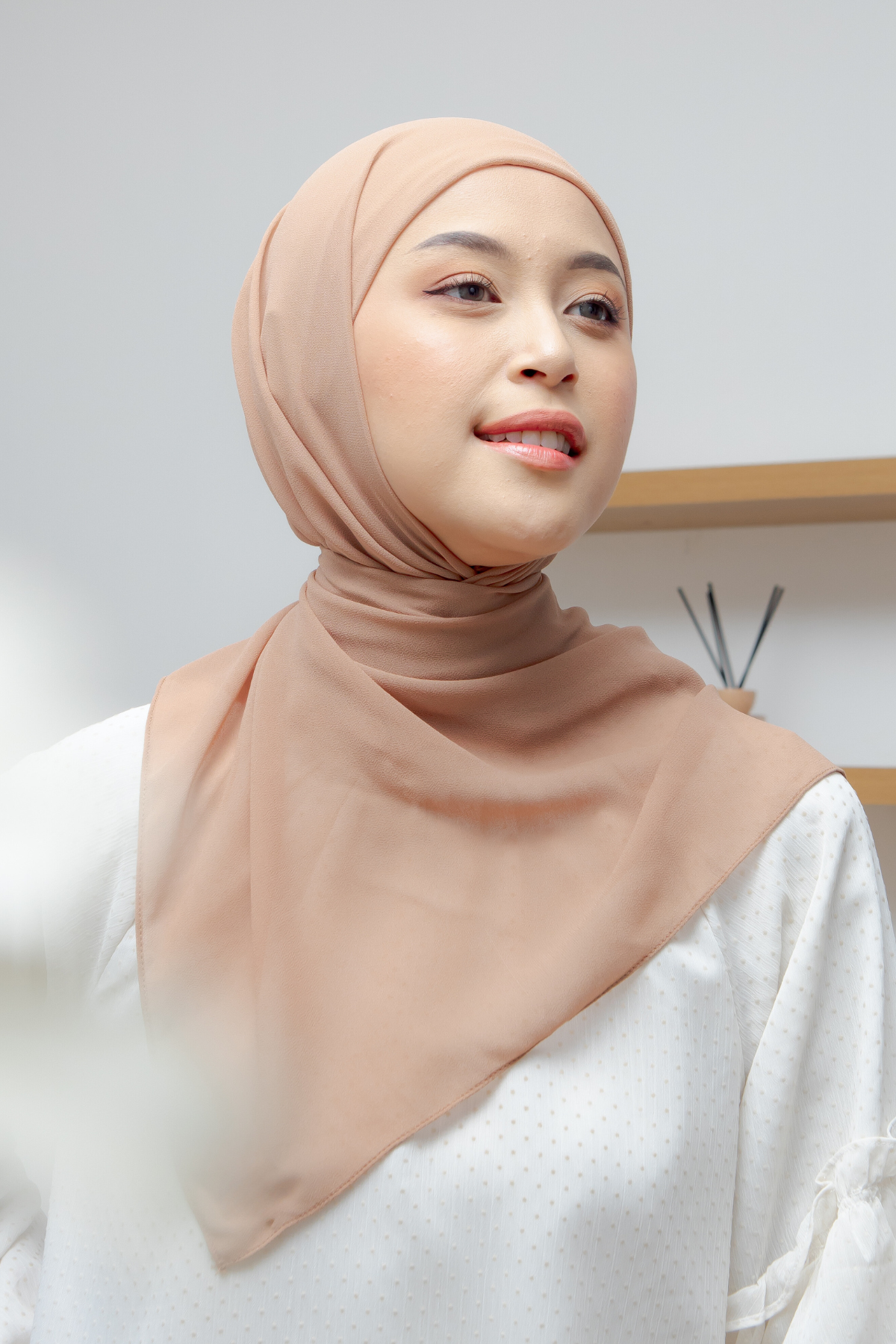 Pashmina Inner Inara - PNR1.5 Tan