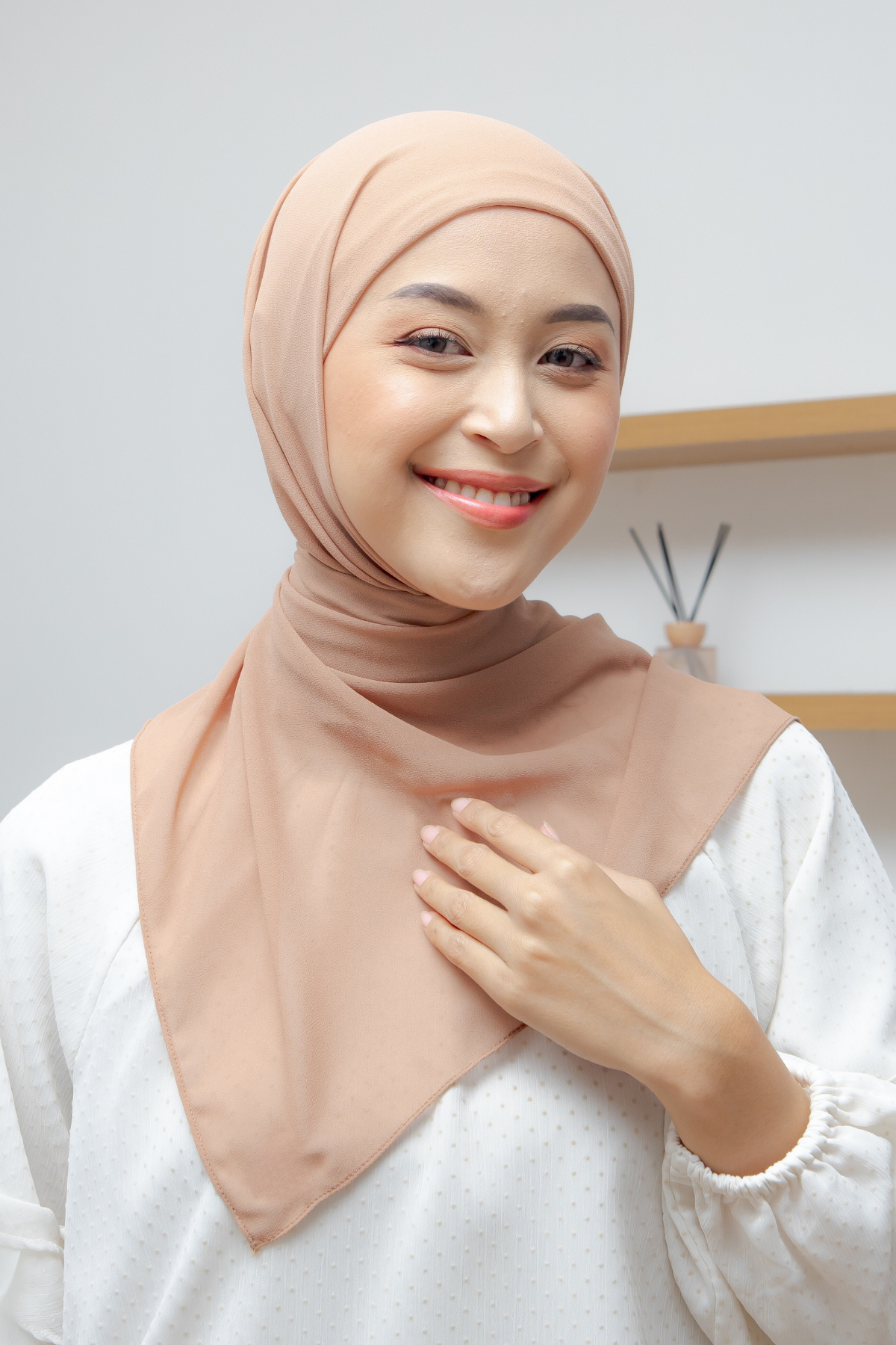 Pashmina Inner Inara - PNR1.5 Tan