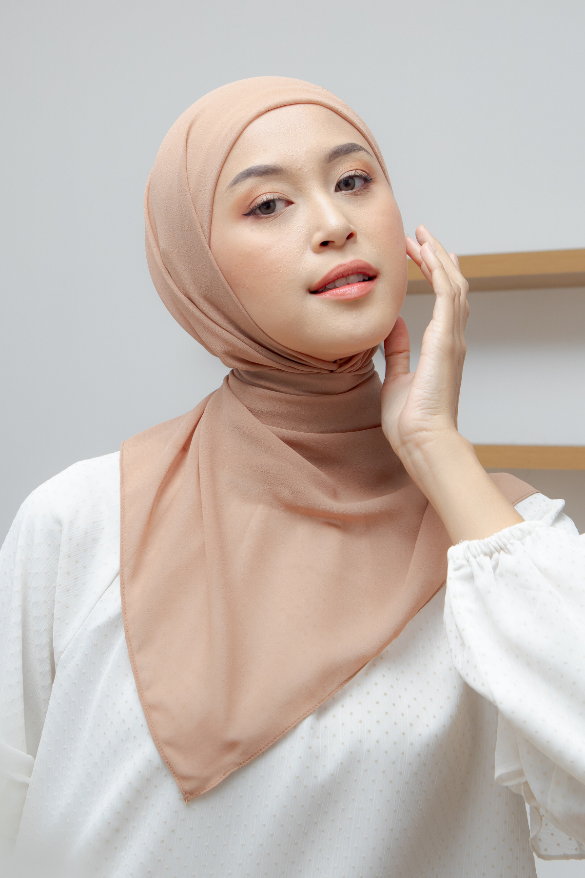 Pashmina Inner Inara - PNR1.5 Tan