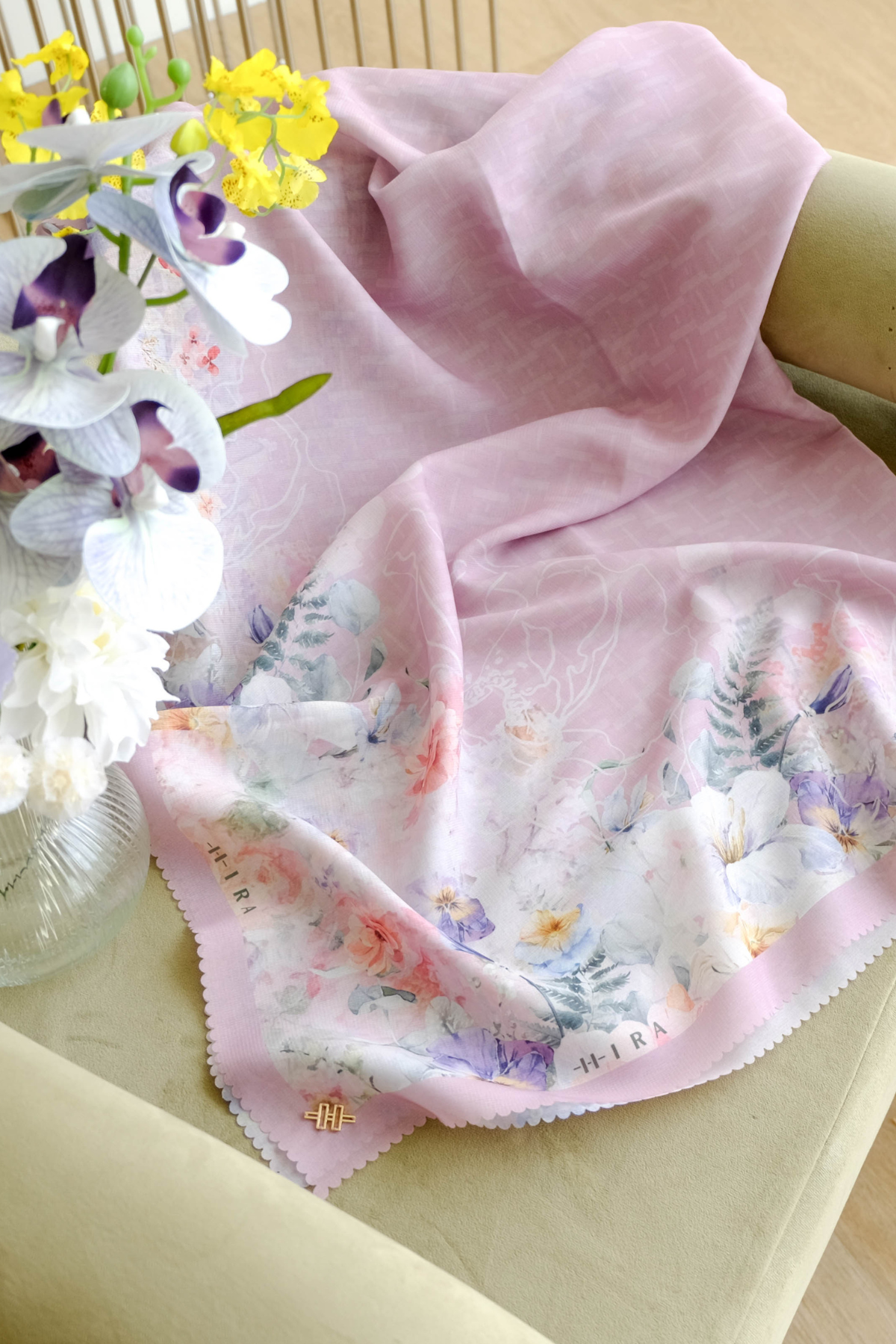 Purity Scarf Polycotton - PU09.12 Pink