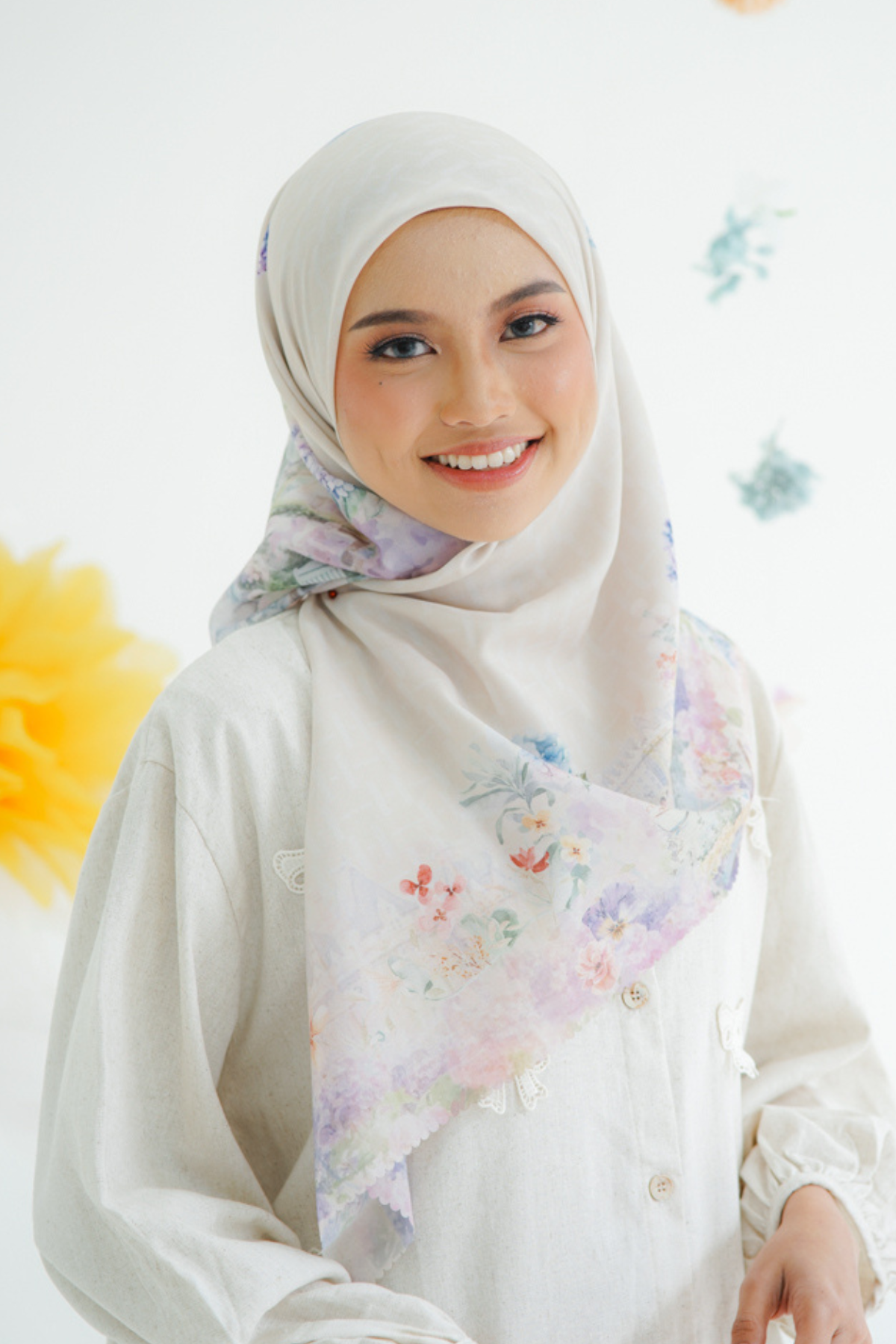 Purity Scarf Polycotton - PU09.3 Cream