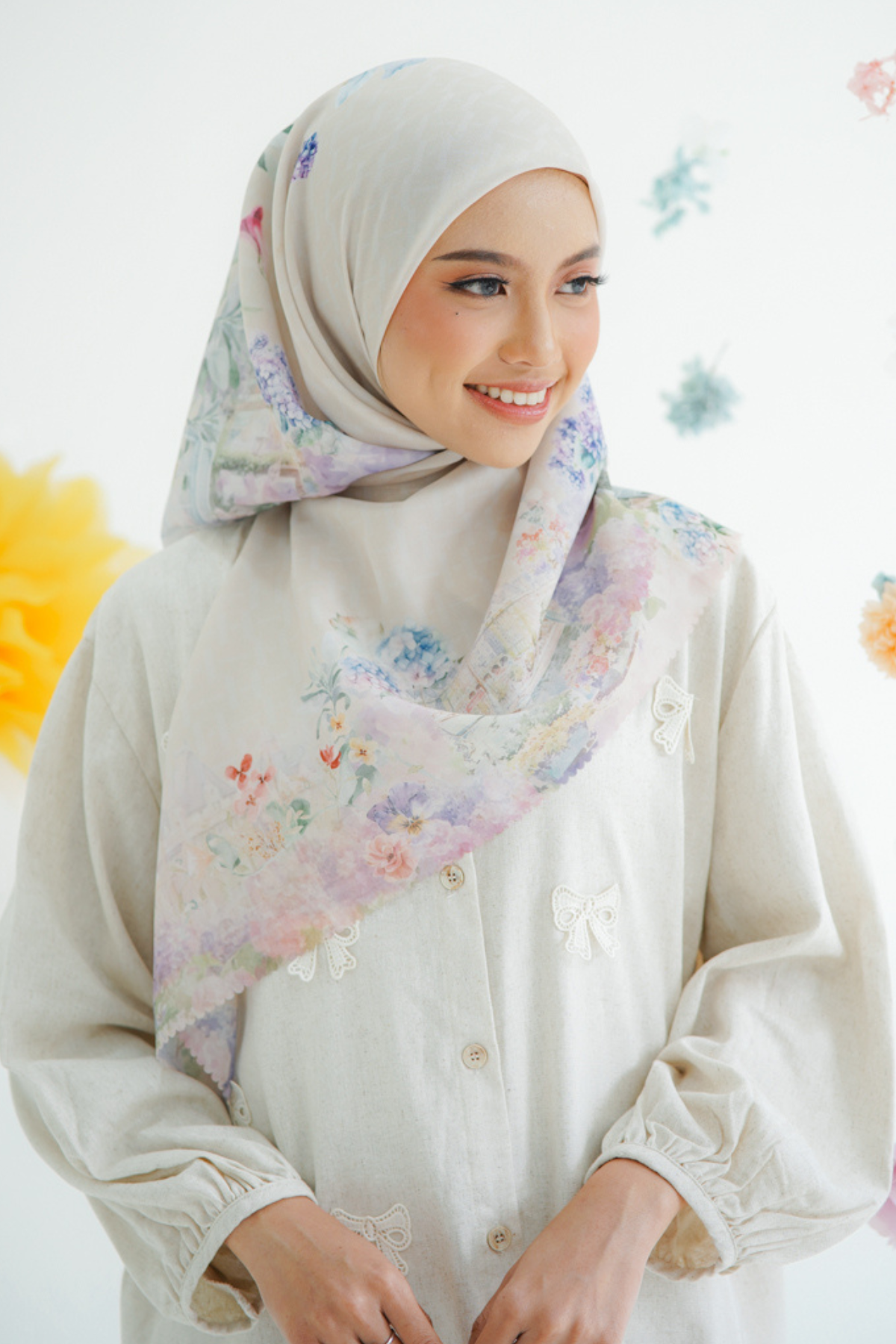 Purity Scarf Polycotton - PU09.3 Cream