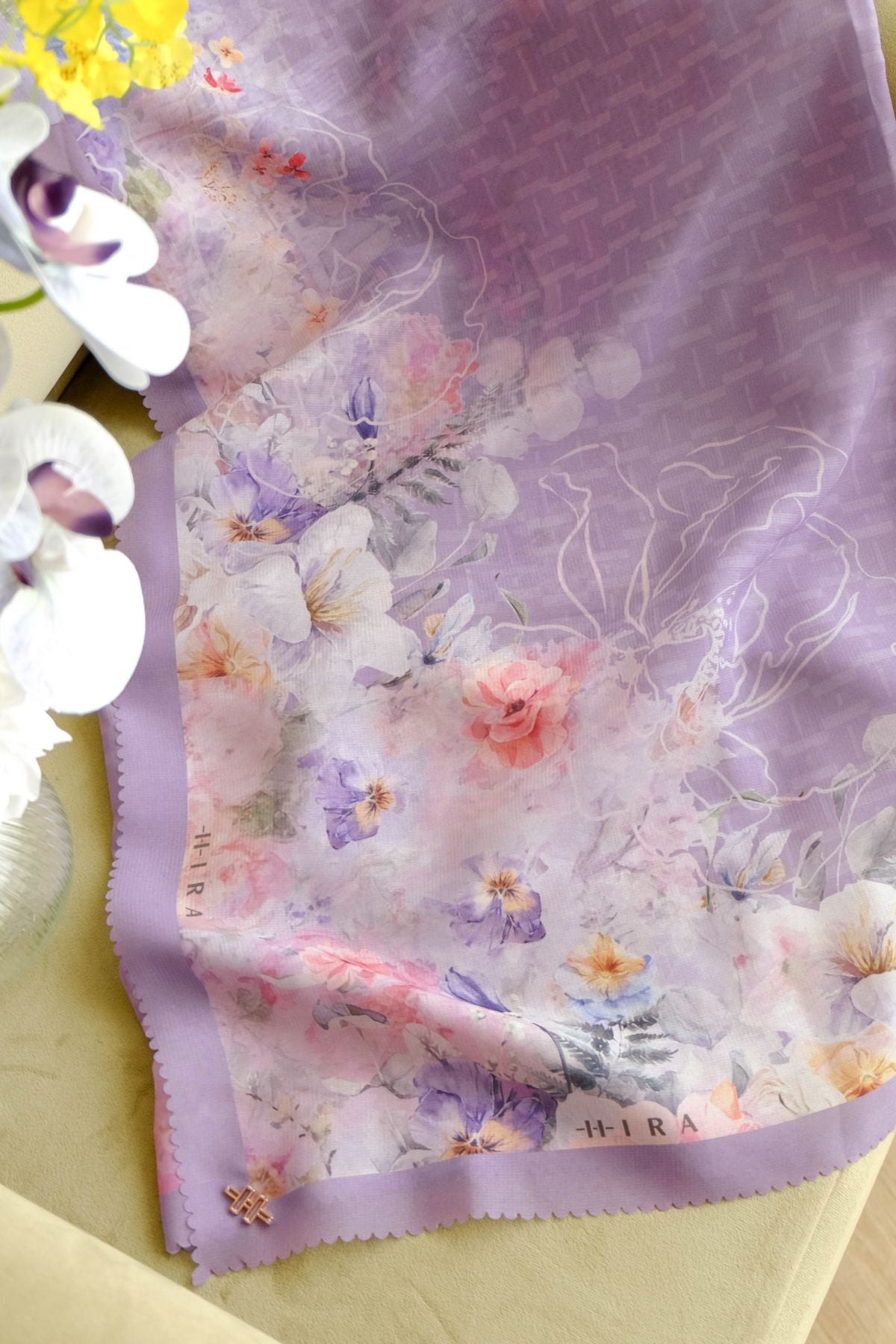 [ BUY 3 GET 1 FREE HIJAB ] Purity - Scarf Square Premium Polycotton | Lilac - PU09.7