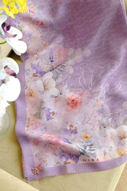 [ BUY 3 GET 1 FREE HIJAB ] Purity - Scarf Square Premium Polycotton | Lilac - PU09.7