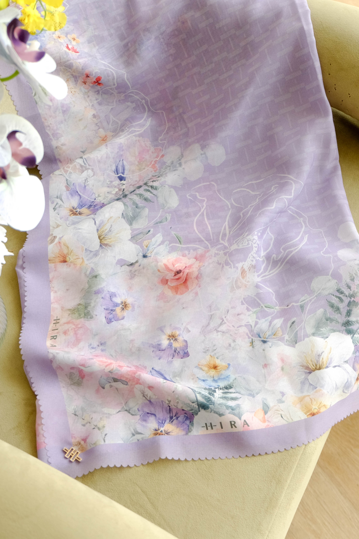 Purity Scarf Polycotton - PU09.7 Lilac