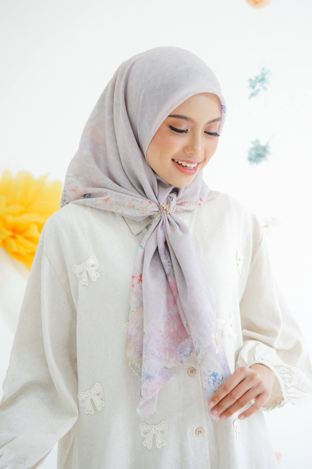 Purity Scarf Polycotton - PU09.9 Mocca