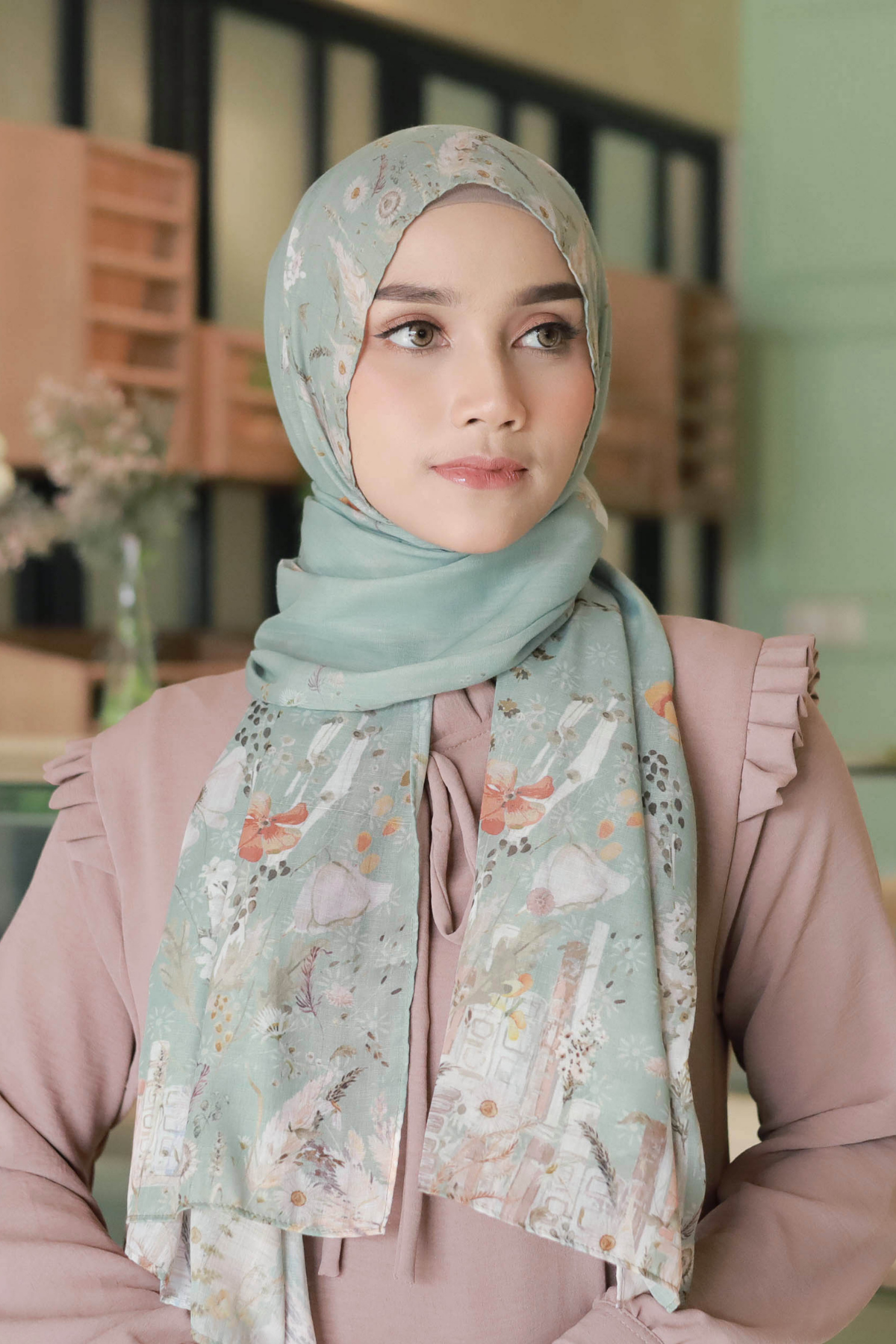 Pashmina Zinnia - PZA1.10 Sage