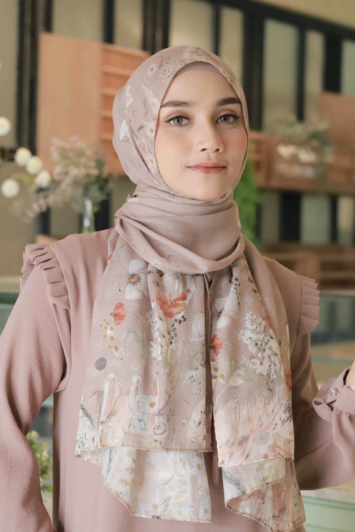 Pashmina Zinnia - PZA1.11 Sandy Brown