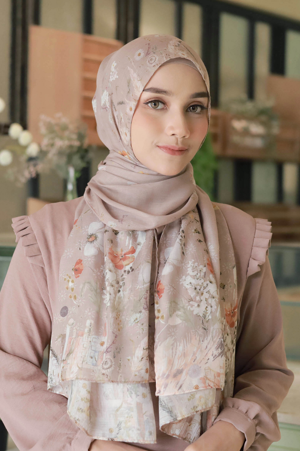 Pashmina Zinnia - PZA1.11 Sandy Brown