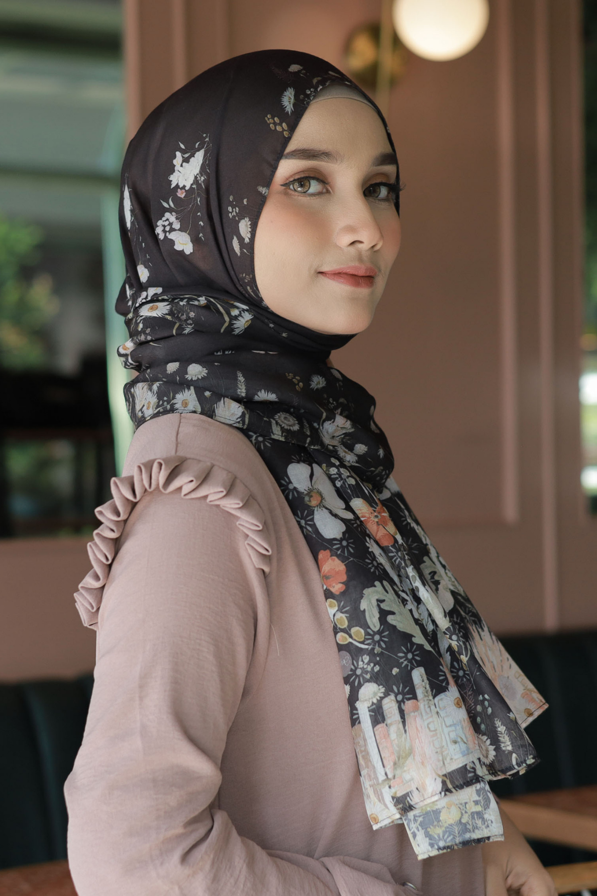 Pashmina Zinnia - PZA1.1 Black