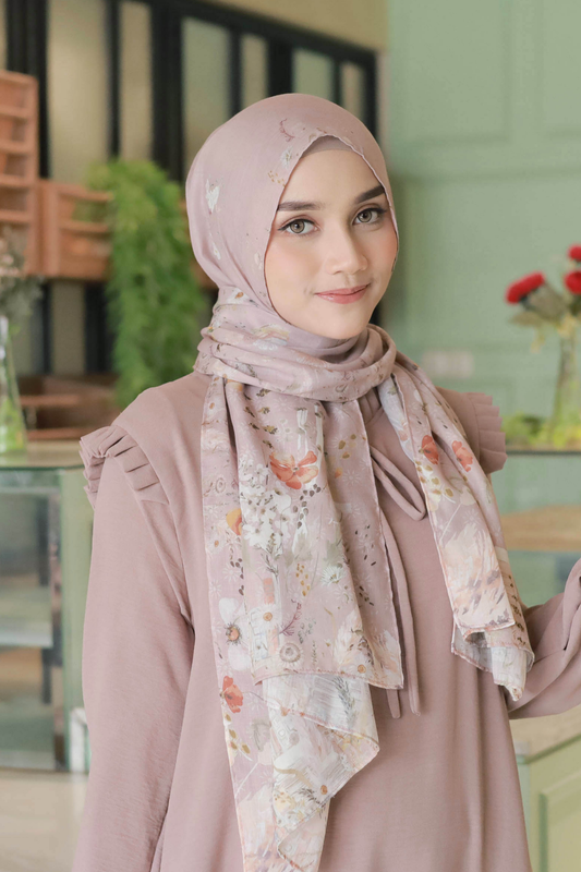 Pashmina Zinnia - PZA1.7 Misty Pink