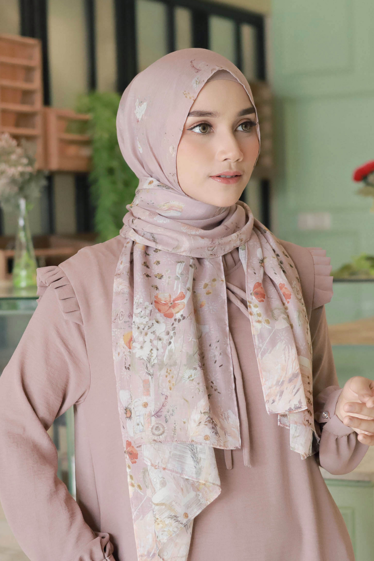 Pashmina Zinnia - PZA1.7 Misty Pink