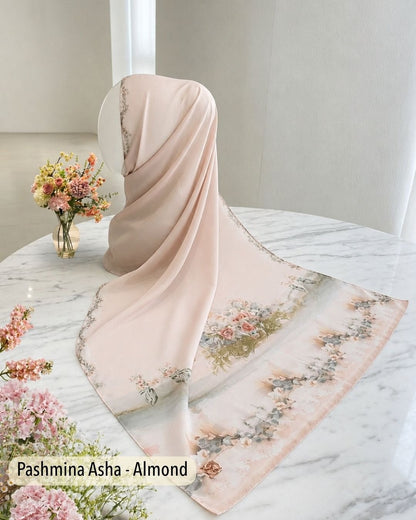 Segiempat & Pashmina - Hijab Asha Series