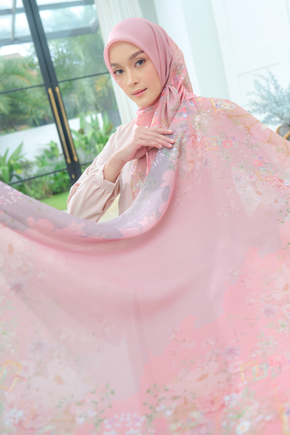 Nuri Scarf - NU33.4 NY33.4 NH33.4 Pink Hazel
