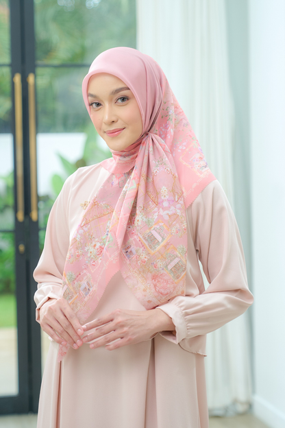 Nuri Scarf - NU33.4 NY33.4 NH33.4 Pink Hazel