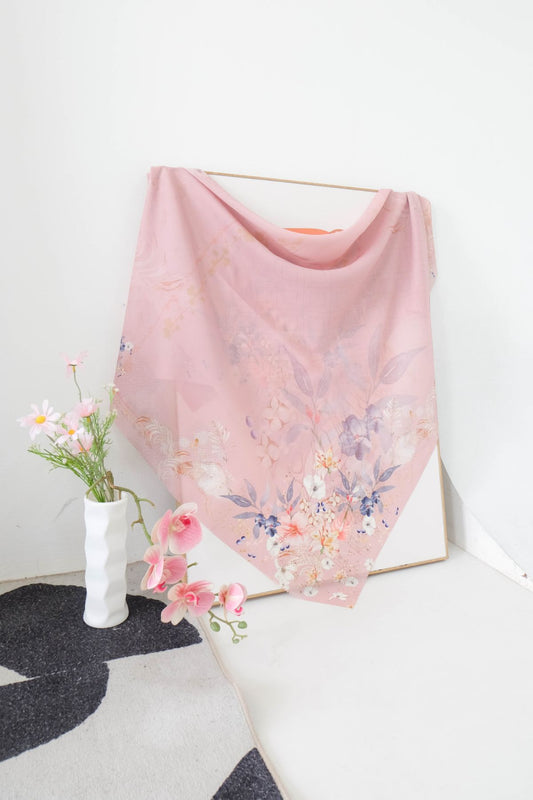 Leaf Mirea Scarf - LF29.8 LL29.8 LB29.8 Pink