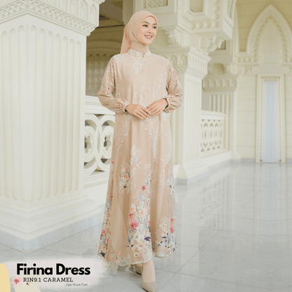 [CLEARANCE SALE] Firina Dress - Caramel