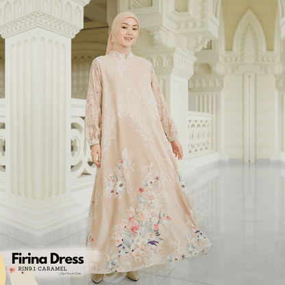 [DISKON AMBYAR] Last Stock HIRA - Dress Hijabwanitacantik | Dress Printing Exclusive | Gamis Pakaian Muslim | Sarimbit -Gamis Baju Koko
