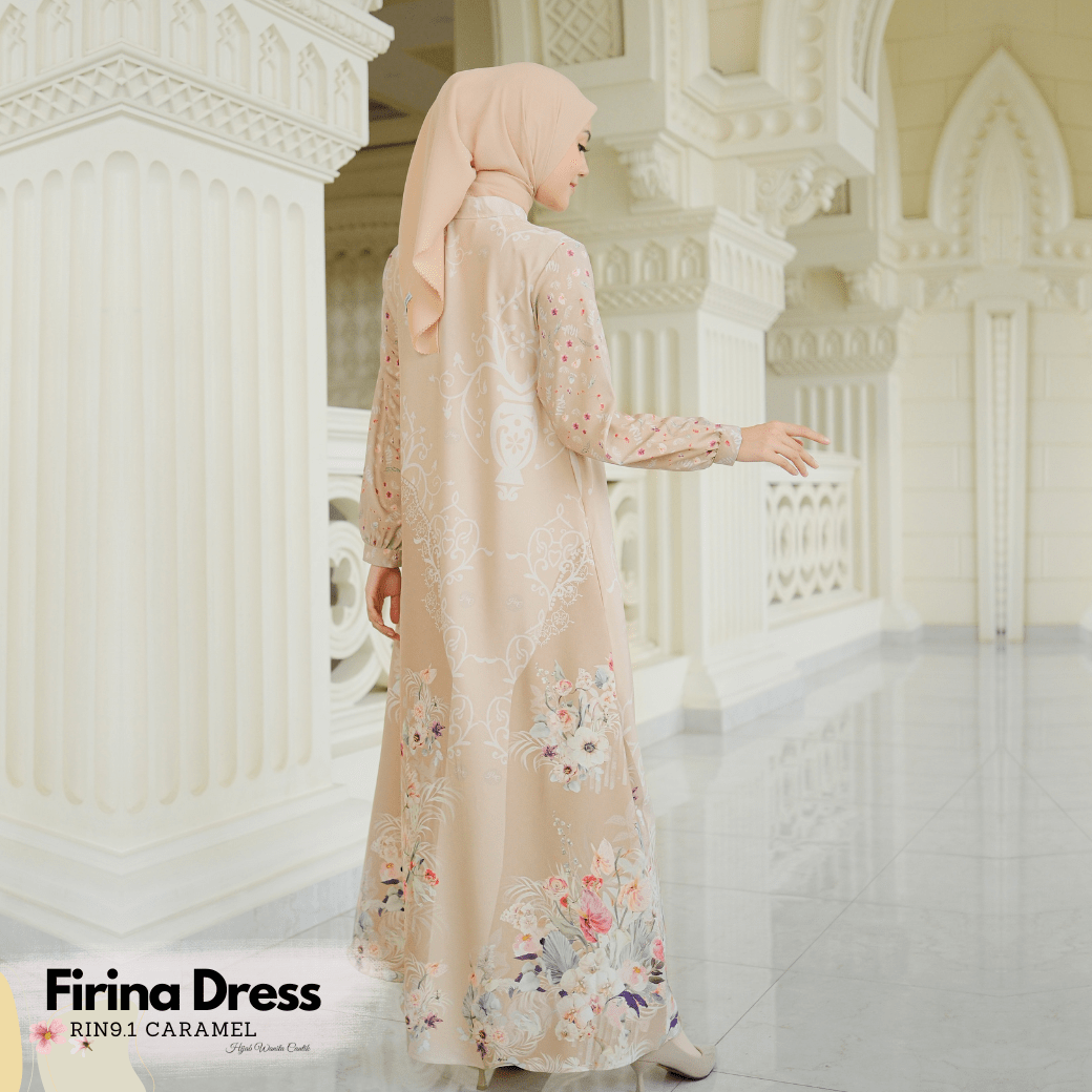 [CLEARANCE SALE] Firina Dress - Caramel