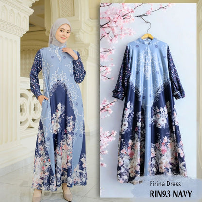 [DISKON AMBYAR] Last Stock HIRA - Dress Hijabwanitacantik | Dress Printing Exclusive | Gamis Pakaian Muslim | Sarimbit -Gamis Baju Koko
