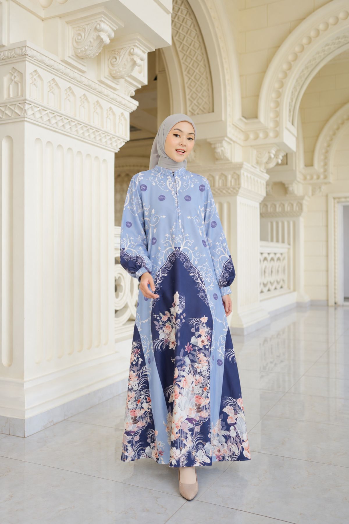 [CLEARANCE SALE] Firina Dress - Navy