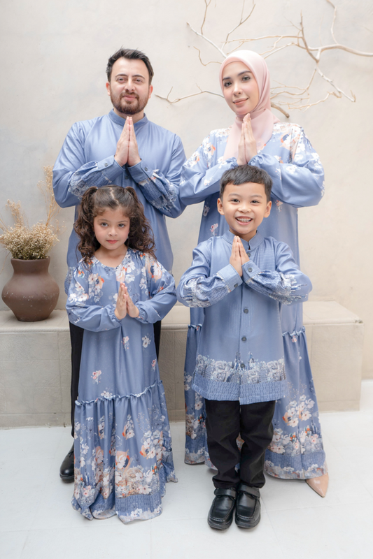 Family Set Riuh Kota Series - Semua Warna