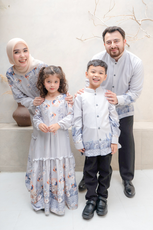 Riuh Kota Family Set - Grey