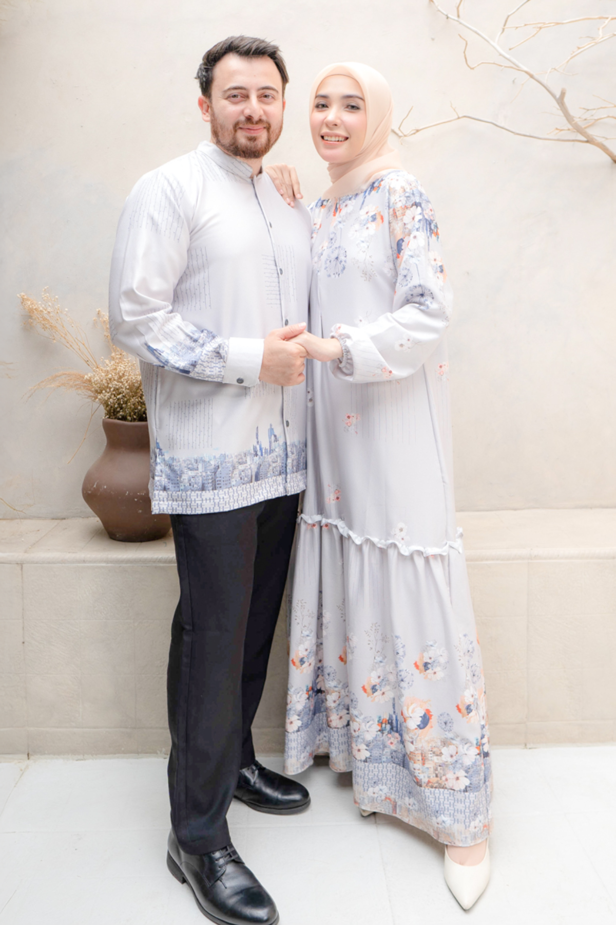 Riuh Kota Family Set - Grey