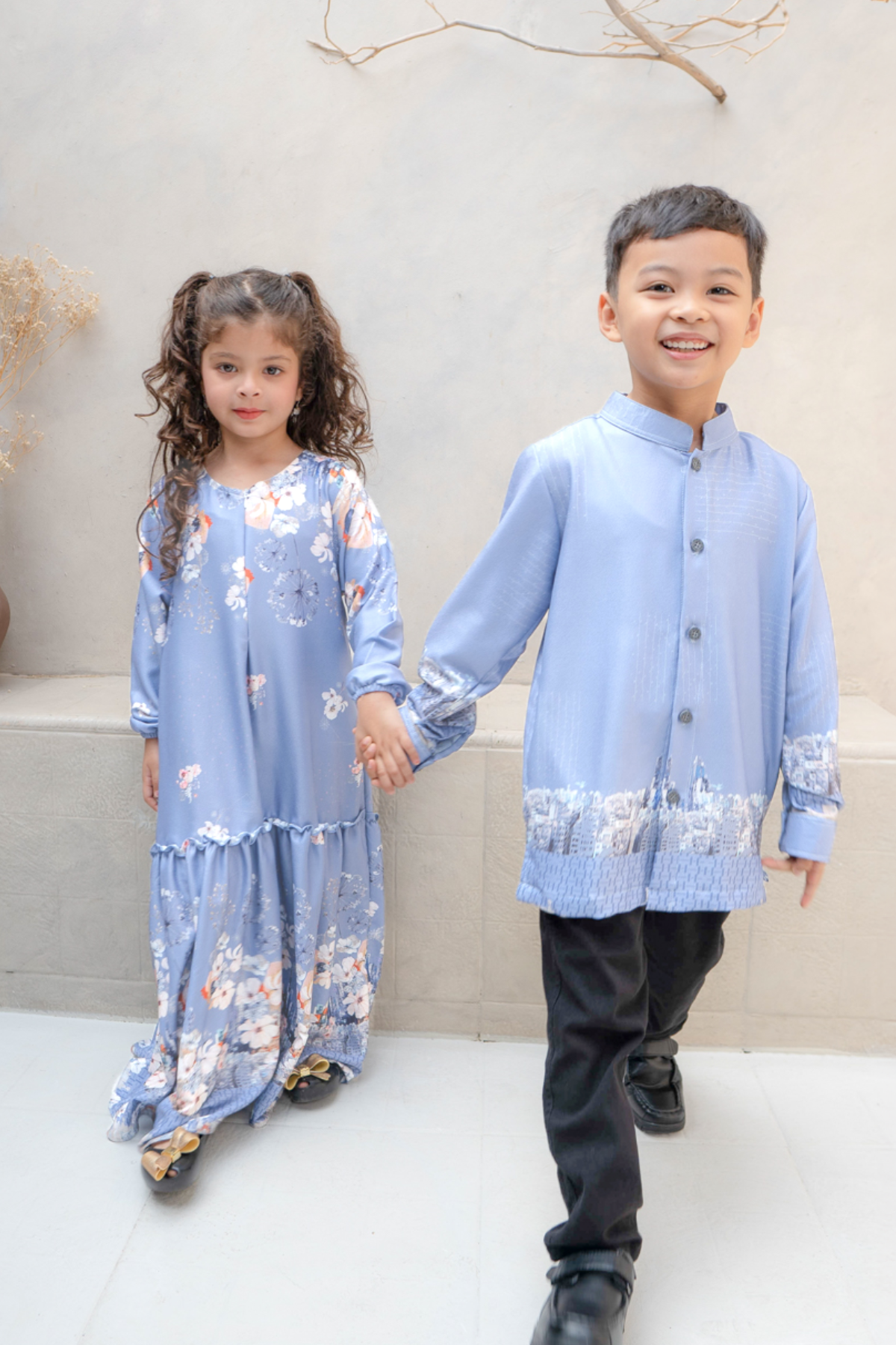 Family Set Riuh Kota Series - Semua Warna