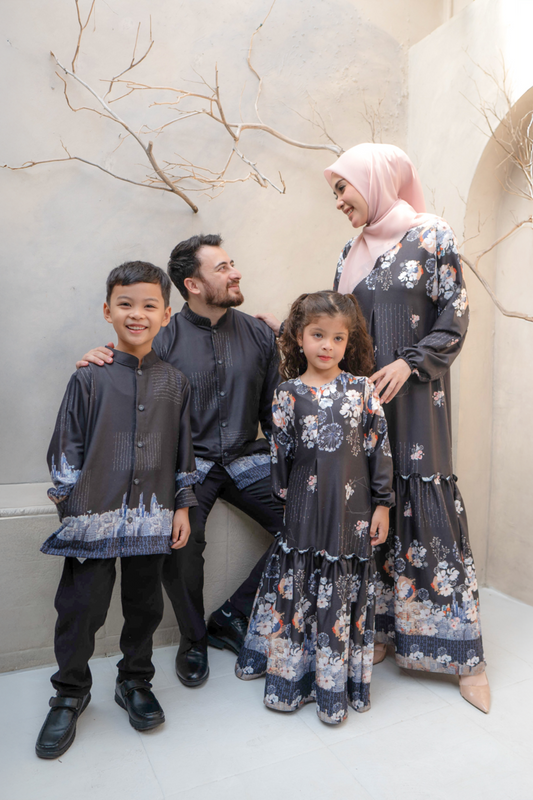 Riuh Kota Family Set - Black
