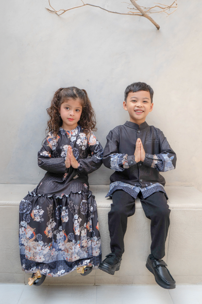 Riuh Kota Family Set - Black