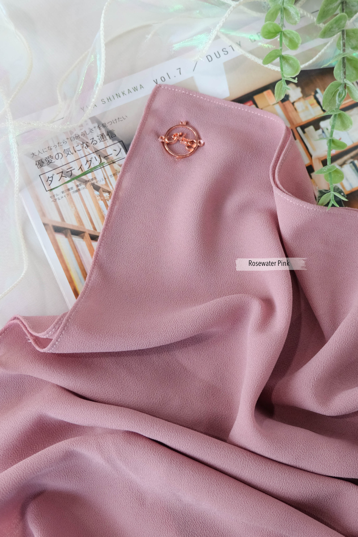 Pashmina Inner Inara - PNR1.9 Rosewater Pink