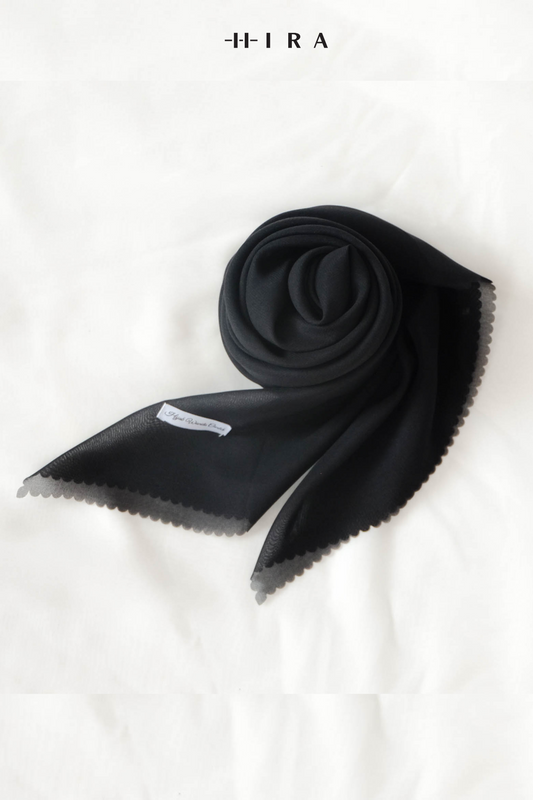 Mina Syar'i Lasercut - SC16.1 Black
