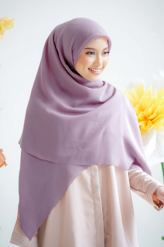 Mina Syar'i Lasercut - SC16.28 Mauve