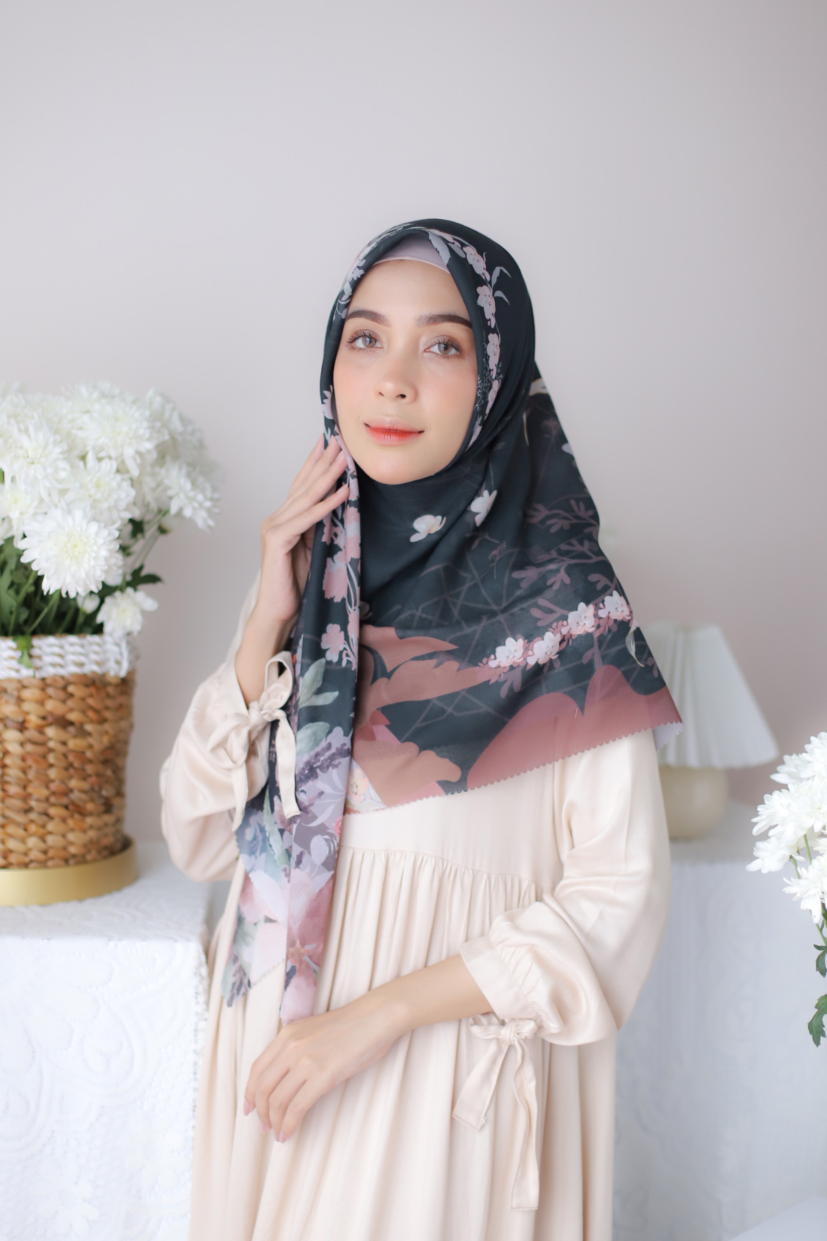 Fresia Scarf ICY Voal - SF32.1 Black