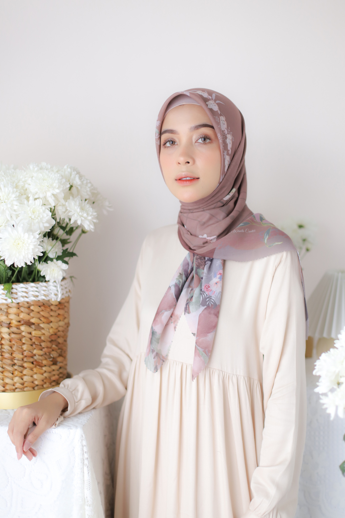 Fresia Scarf ICY Voal - SF32.4 Woody