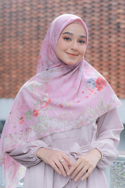 Apple - Scarf Square Premium Polycotton XL - Lady Pink - SPA3.9