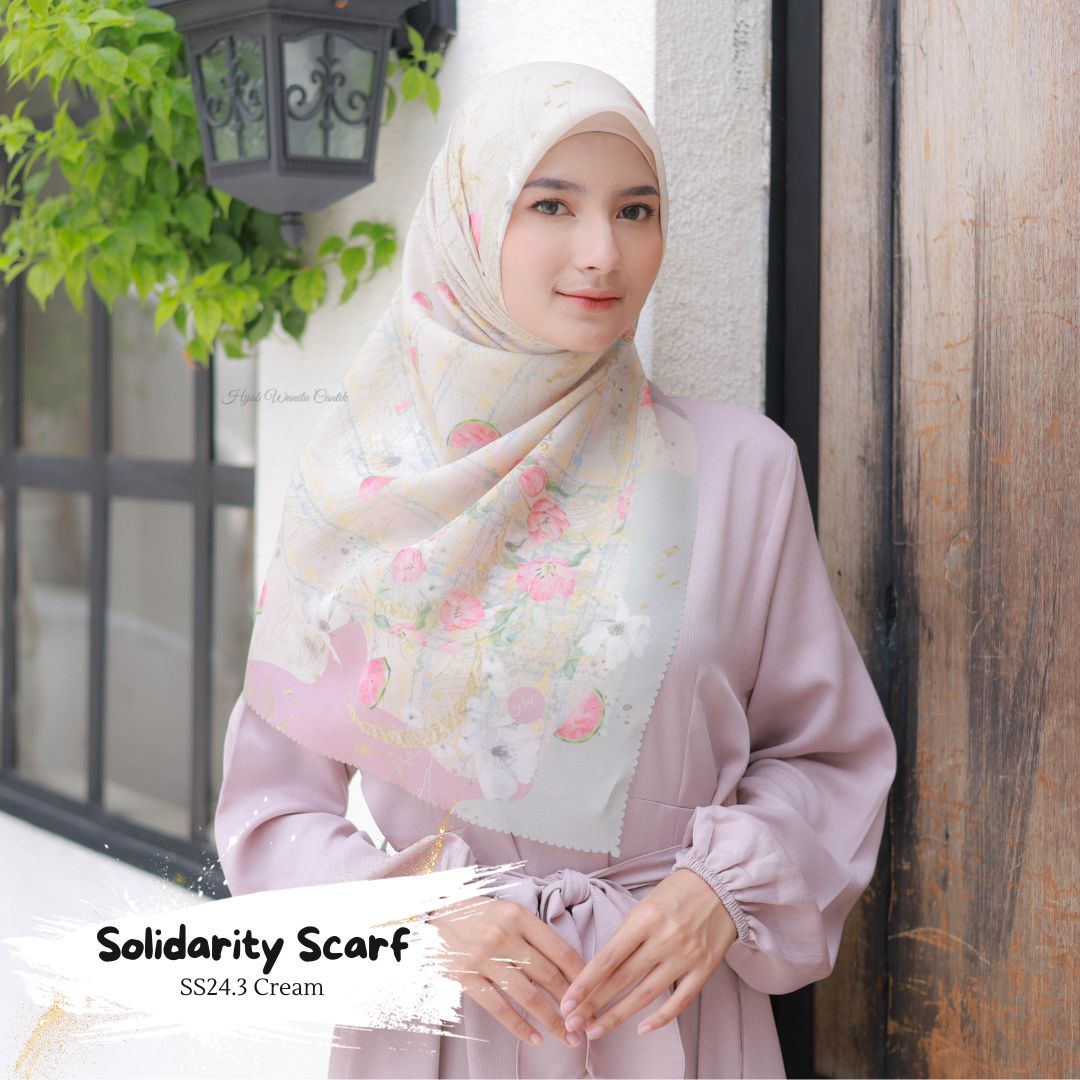 Solidarity Scarf - SS24.3 Cream