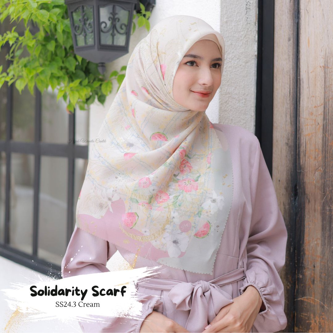 Solidarity Scarf - SS24.3 Cream