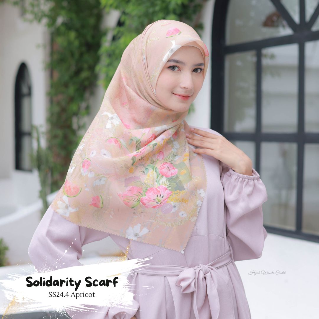 Solidarity Scarf - SS24.4 Apricot