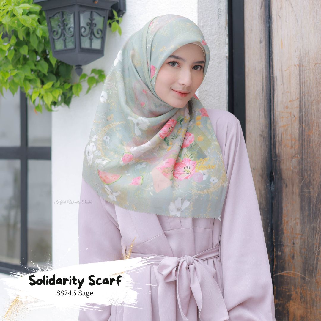 Solidarity Scarf - SS24.5 Sage