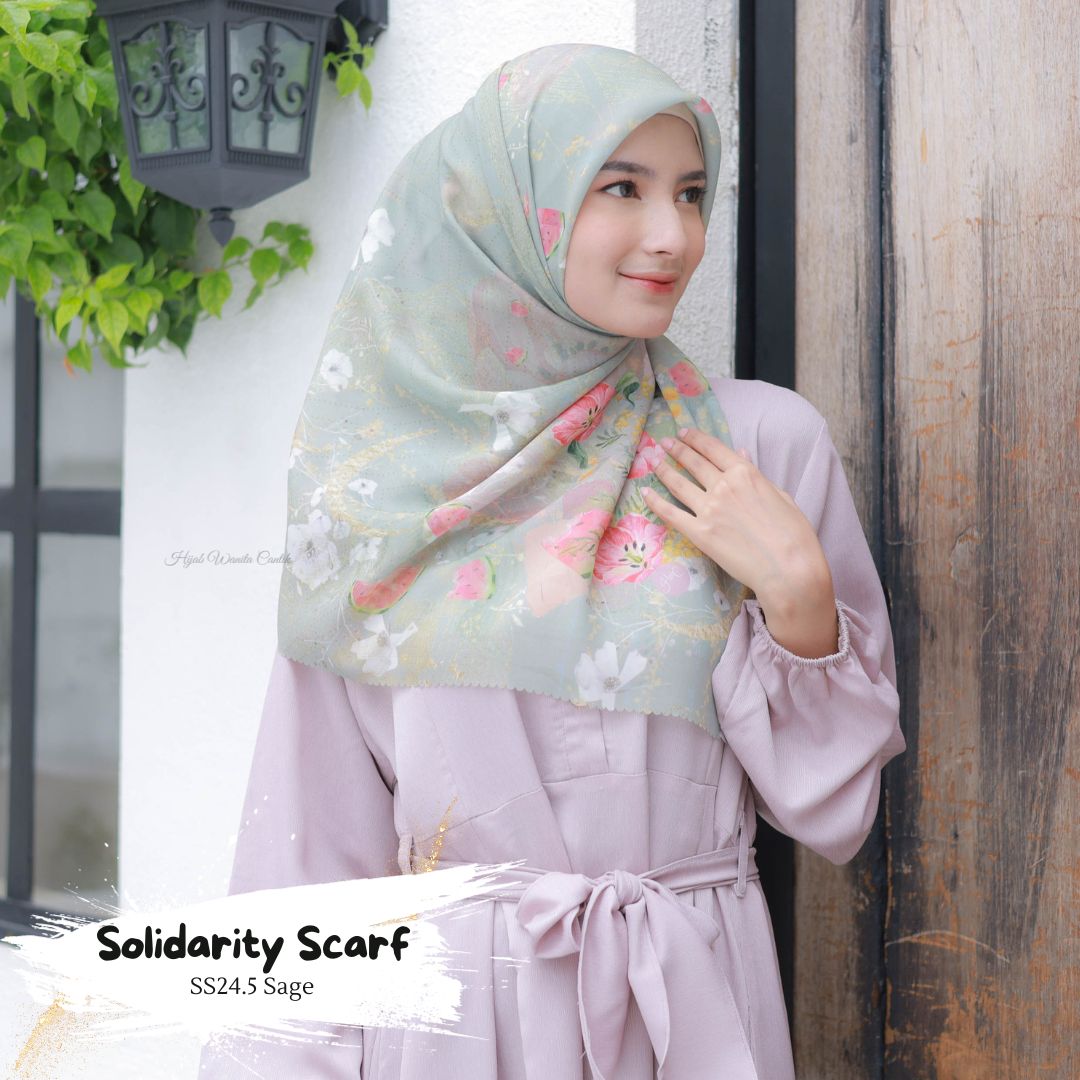 Solidarity Scarf - SS24.5 Sage